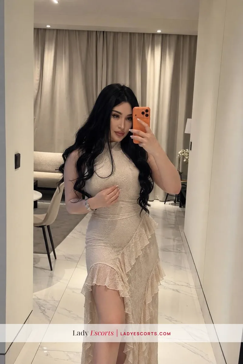 Busty Brunette Monica